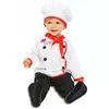 Déguisement petit chef bébé, Taille: 7–12 mois (74–80 cm)