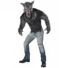 Volwassen weerwolf vermomming, Maat: Small/Medium