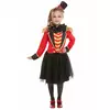 Déguisement Monsieur Loyal luxe fille, Taille: 7–9 ans (130/143 cm)