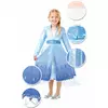 Déguisement premium Elsa La Reine des Neiges 2™ fille, Taille: 7–8 ans (122 à 128 cm)