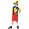 Déguisement marionnette petit menteur garçon, Taille: 3–4 ans (92–104 cm)