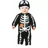 Déguisement adorable bébé squelette, Taille: 18–24 mois (89–93cm)