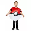 Pokéball Pokémon™ kostuum voor kinderen, Maat: 8–12 jaar (128–152 cm)