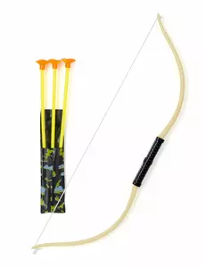 Arc avec 3 flèches enfant en plastique