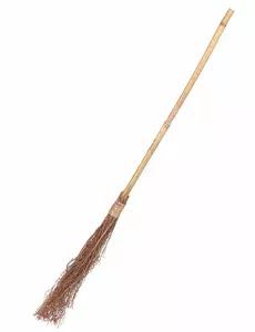 Bamboe heksen bezem - 88 cm