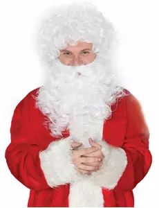 Barbe et perruque du père Noël