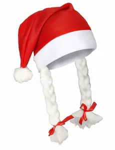 Bonnet de Mère-Noël adulte