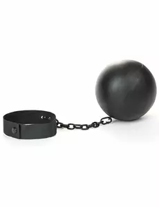 Boulet et chaînes de prisonnier adulte