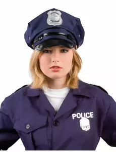 Casquette de policier adulte