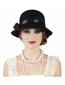 Chapeau charleston années 20 femme