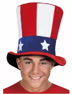 Chapeau haut de forme USA adulte