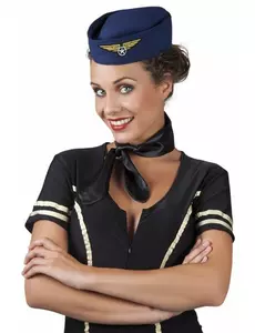 Coiffe hôtesse de l'air femme
