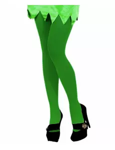 Collants verts adulte, Taille: Medium/Large