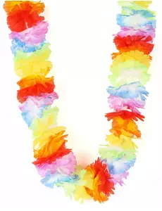 Veelkleurig Hawaï bloemenketting