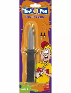 Humoristisch stiletto mes