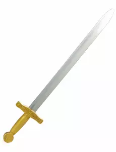Epée chevalier médiéval enfant en plastique 65 cm
