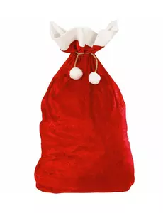 Hotte rouge Père Noël