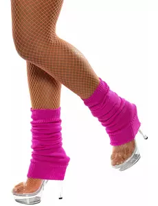 Roze beenwarmers voor dames