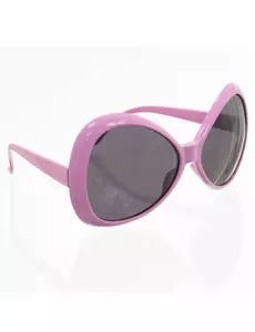 Fluo roze disco bril voor volwassenen