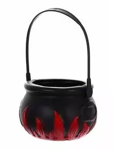 Mini chaudron avec flammes 13 cm