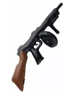 Opblaasbaar gangster machinegeweer