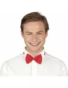 Noeud papillon rouge adulte