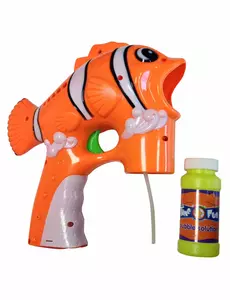 Clownvis plastic bellenblaaspistool