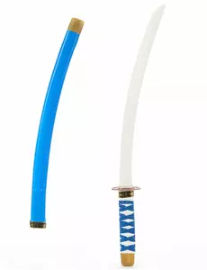 Blauw ninjazwaard