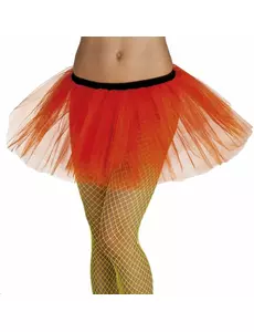 Fluo oranje rok voor volwassenen