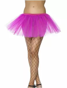 Donkerroze tutu voor vrouwen