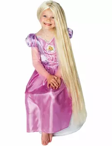 Lichtgevende Rapunzel™ pruik voor meisjes