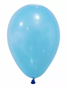 12 Ballons bleu clair 28 cm
