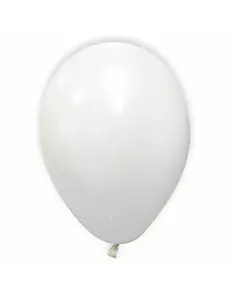Witte gemetalliseerde ballonnen van 28 cm
