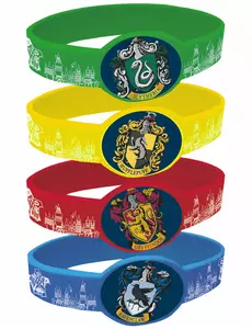 4 Bracelets élastiques Harry Potter ™