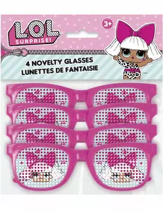 4 Paires de lunettes roses à pois LOL Surprise™