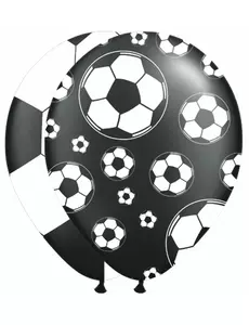 8 Ballons latex Foot