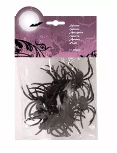 12 Halloween spinnen