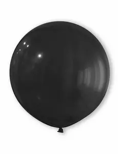 Reusachtige zwarte ballon