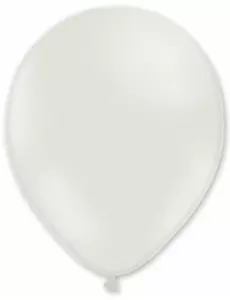 100 Ballons blancs 27 cm