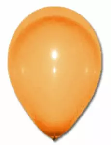 100 Ballons oranges 27 cm