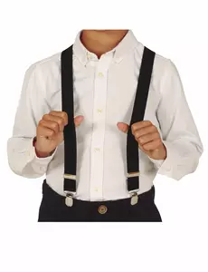 Zwarte kinderbretels
