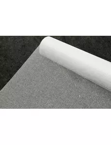 Chemin de table organza brillant blanc 28 cm x 5 m