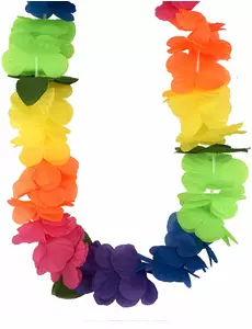 Hawaiiaanse veelkleurige ketting voor volwassenen