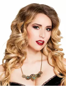Steampunk tandwielen ketting voor volwassenen