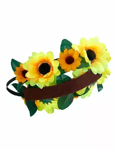 Zonnebloem hoofdkrans voor volwassenen