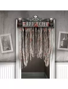 Rideau de porte Halloween 150 x 95 cm