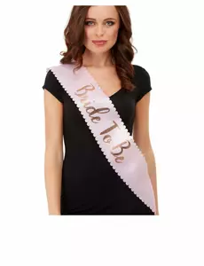 Echarpe rose Bride to Be EVJF adulte