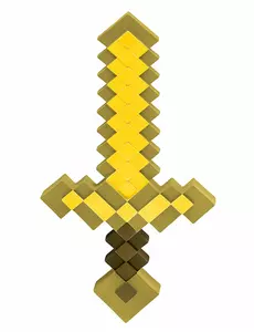 Goudgeel Minecraf™ zwaard voor kinderen