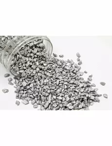 Gravillons de couleur argent 400 gr