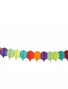Guirlande ballons en papier 4 m
